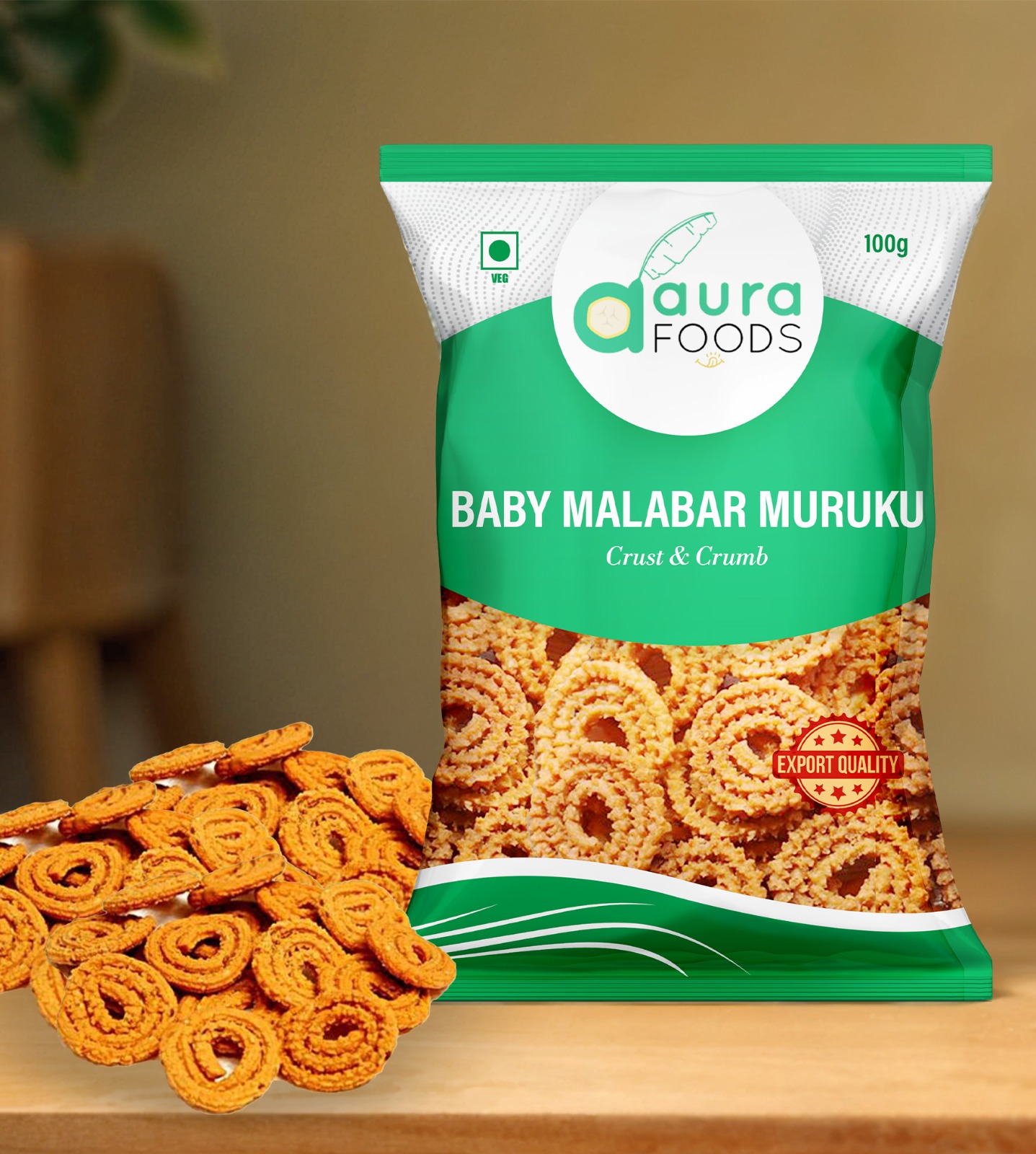 Murukku manufacturing process at Kerala snack factory